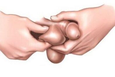 Massage ist eine wirksame Methode zur Penisvergrößerung.